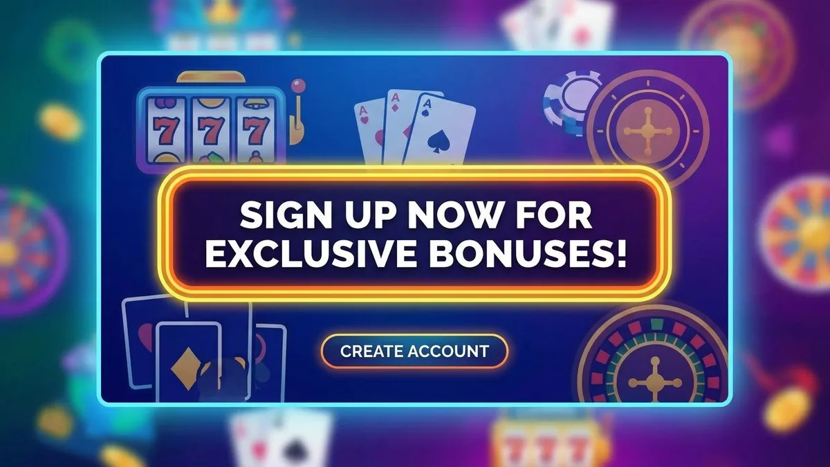 Registrazione con bonus
